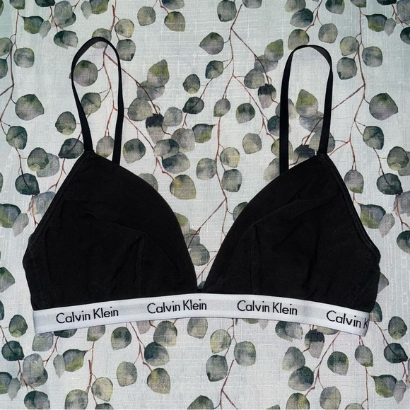 Calvin Klein Black Bralette - Picture 2 of 4